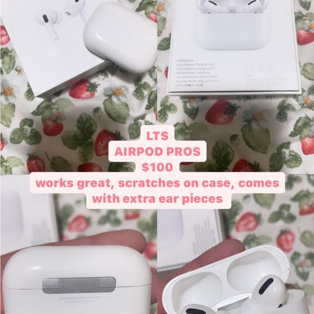 Apple Airpod Pros Wireless Earbuds - White